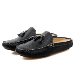 Giày Lười Sục Nam Da Bò Mềm Mại Ôm Chân GD16