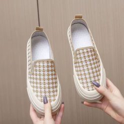 Giày Lười Vải Nữ Thời Trang Hàn Quốc GN35