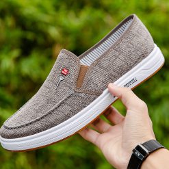 Giày Lười Vải Nam Đế Bằng, Nhẹ Ôm Chân, Đi Lại Cả Ngày Không Mỏi G205